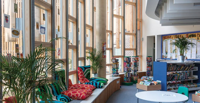 UK's first carbon neutral school featuring VELFAC glazing